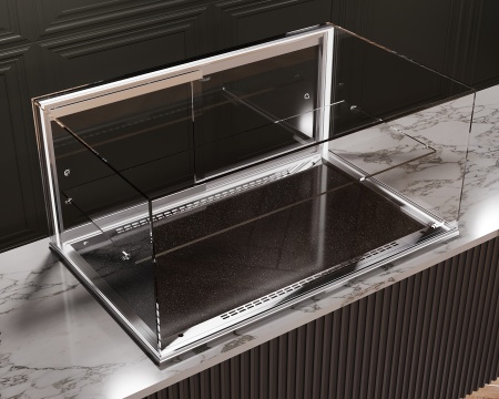 Встраиваемые горизонтальные кондитерские витрины ФИНИСТ Glassier 812 Stone Gst812-14/45/5