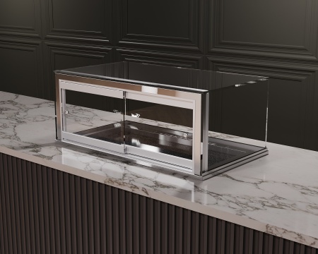 Встраиваемые горизонтальные кондитерские витрины ФИНИСТ Glassier Stone Gst-8/50/3