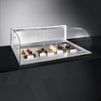 Встраиваемая горизонтальная кондитерская витрина ФИНИСТ Glassier Luxury GL-1