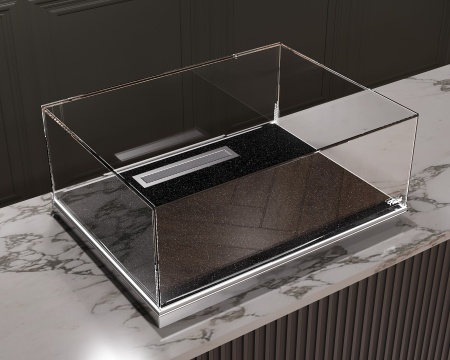 Встраиваемые горизонтальные кондитерские витрины ФИНИСТ Glassier SLIDE Stone GSst-11/65/3